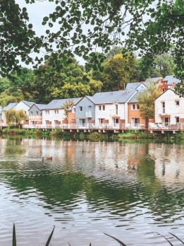Un village dans le Calvados en Normandie