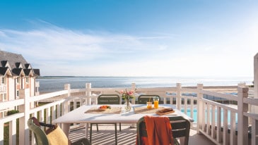 residences pieds dans l'eau