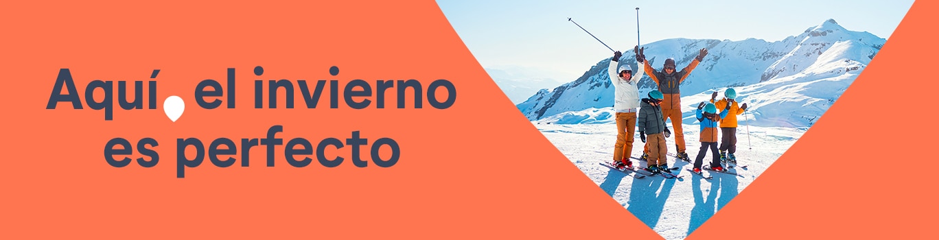 Primeros minutos de esquí