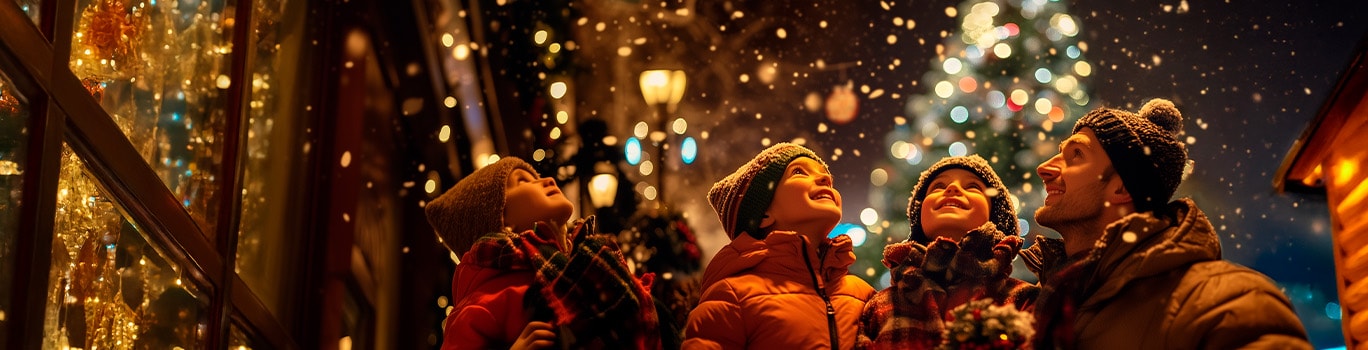 Vivez la magie des fêtes à la montagne