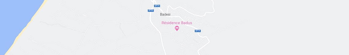 La tua posizione Residence Badus