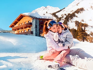 Vacaciones de esquí