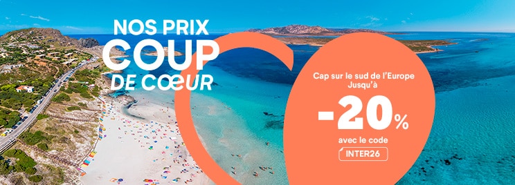 Prix coup de coeur sud de l'Europe